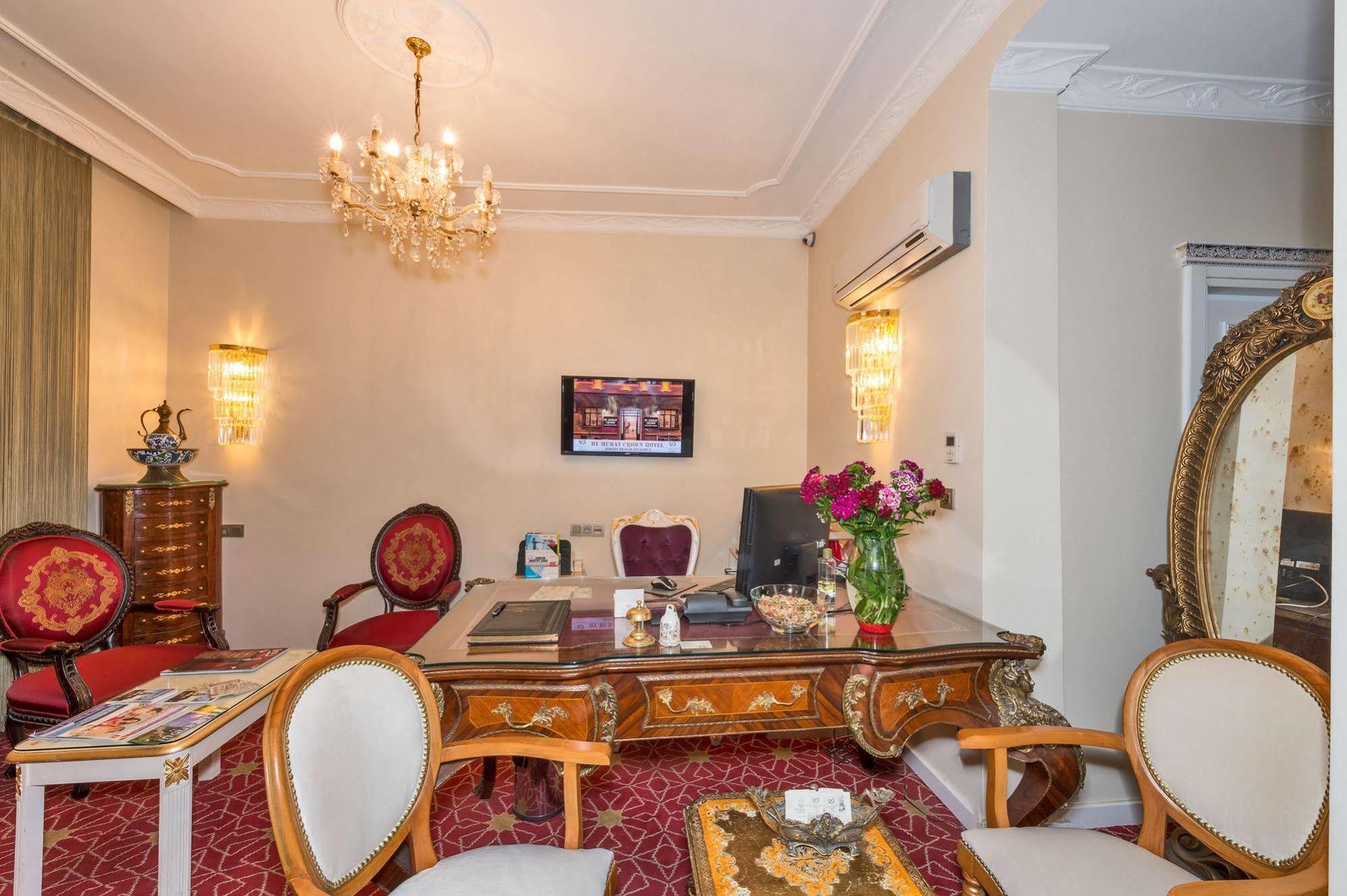 By Murat Crown Hotel Taksim Istanbul Exterior photo